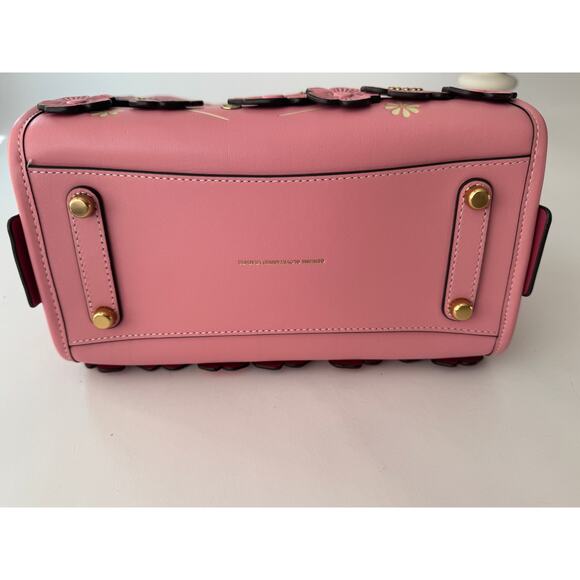 Coach Rogue Bag 25 In Colorblock With Bubblegum Pink Tea Rose NWOT - Picture 6 of 14